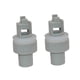 thumbnail image 5 of 2x adaptador de válvula de manguera de bomba de aire de bote inflable de plástico ABS para cama de aire de Kayak gris kusrkot Adaptador de válvula de kayak, 5 of 8
