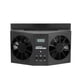 thumbnail image 3 of Mini ventilador solar portátil para coche, ventilador de ventilación para automóvil, ventilador de refrigeración negro, 3 of 14