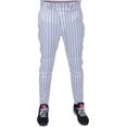 thumbnail image 2 of Pantalón Jogger Rawlings 150 Rayas Blancas/Azul Marino para Adultos, 2 of 3