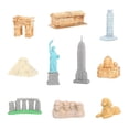 thumbnail image 2 of 10 piezas de edificios emblemáticos, modelo en miniatura, conjunto de figuras, modelo de arquitectura 3D para dormitorio, colección de hogar, regalos CUTICAT juego educativo, 2 of 8