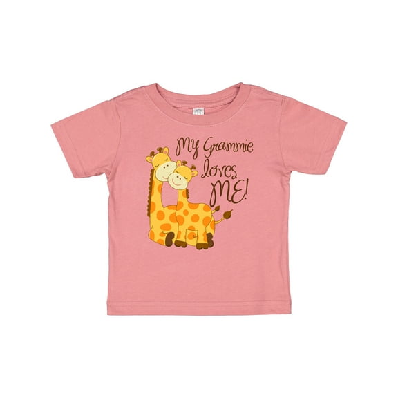 Inktastic My Grammie Loves Me Boys or Girls Baby T-Shirt