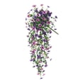 thumbnail image 2 of Cyenie Artificial Hanging Flowers Plants for Outdoor Spring Decoration Daisy with Leaves Look Real for Outside Home Indoor Planter Porch Patio Balcony Yard Decor, 75*30 A, 2 of 9