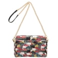 thumbnail image 2 of FORMRS Women Crossbody Purse with Chain Strap Vegan Leather Shoulder Handbag, Black Lucky Cat, 2 of 7