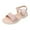 Pink, variant on WERYOUNG Girls Sandals Summer Cute Sparkly Open Toe Soft Sole Princess Shoes Toddler Classic Beach Vacation Flower Sandal,Pink,3.5-4 Years