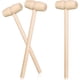 thumbnail image 1 of Martillo de cangrejo de madera de 3 uds, herramienta de martillo de marisco, accesorios para hacer joyas artesanales de cuero (t-0-g) LingWen 8390615571524, 1 of 1