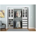 thumbnail image 3 of Closetmaid 21Mc-Gdk Modular Set Of (2) 10-1/2"W  Framed Glass Door Set For Closet Cabinets, 3 of 7
