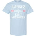 thumbnail image 3 of Inktastic Happiness is Being a Great Grandmother with Butterflies T-Shirt, 3 of 5