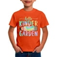 thumbnail image 2 of School Uniform for Boys Short Sleeve Graphic Tees Back to School Print Crewneck Everyday Wear Casual Comfortable Kids T Shirts Size 8-9Y, 2 of 4