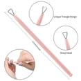 thumbnail image 4 of Cuticle Trimmer with Cuticle Pusher, Cuticle Remover Cutter Nipper and Triangle Cuticle Nail Pusher Peeler Scraper, Durable Dead Skin Clipper Manicure Pedicure Tools(Pink), 4 of 5