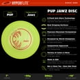 thumbnail image 4 of Hyperflite Pup Jawz Puncture Resistant Dog Flying Disc, 7-inch, for Small Dogs, 4 of 9
