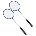 thumbnail image 1 of Juego de Raqueta de Bádminton Antreslizante de Aleació de Hierro, Raqueta de Bádminton de Nailon, Agarre Estable, Juego Conocido con Bolsa de Transporte para Juegos al Aire, 1 of 7