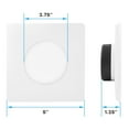 thumbnail image 5 of Luxrite 3-4 Inch Square LED Ceiling Light, 5CCT 2700K-5000K, 650LM, J-Box or 4 Inch Housing, Wet Rated, UL 6 Pack, 5 of 8