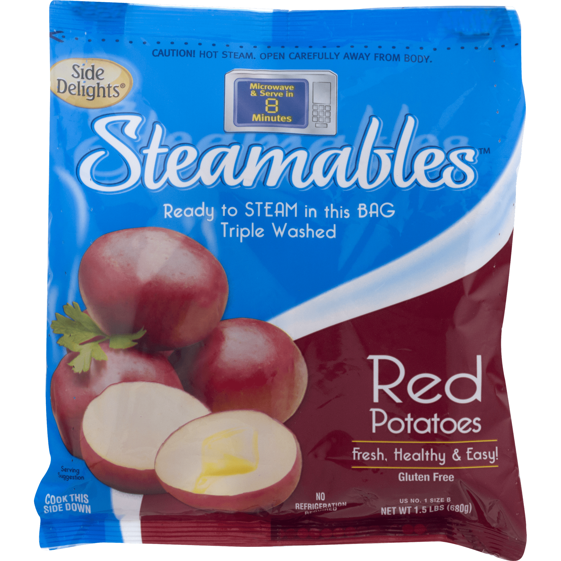 Steamables Red Baby Potatoes 1 Lb Bag