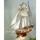 thumbnail image 1 of Scale 1/96 LaserCut Classics Antique Wooden Sailboat Model Kit: The Harvey 1847 Model Kits Christmas Gifts, 1 of 5