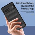 thumbnail image 2 of Color Liquid Silicone Matte Phone Case for Google Pixel 8 Skin Feel Armor Shockproof Protect Soft Cover - Green, 2 of 5