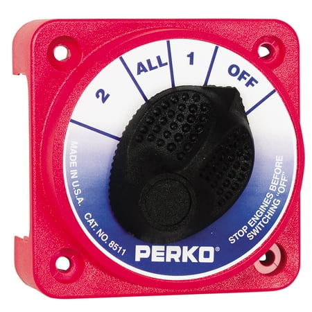 Perko Battery Switches Alternator - Perko 8511DP Compact Battery Switch