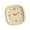 Yellow, variant on CoudarTitie Square Wall Art Clock Silent Non Ticking Modern Wall Hanging Clock Timepiece for Yellow