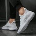thumbnail image 3 of GHFKKB Men's Running Shoes Breathable Comfortable Walking Shoes Casual Mesh Fitness Shoes, 3 of 5