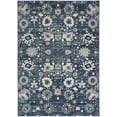 thumbnail image 2 of Nourison Passion Floral Surf 5'3" x 7'3" Area Rug, (5x7), 2 of 8