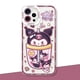 thumbnail image 3 of Kuromi-funda de silicona suave con dibujos animados para iPhone, carcasa de teléfono con melodía para iPhone 15, 14 Pro Max, 13, 12 Mini, 11 Pro, XR, XS, X, 8, 7, 6, 6S Plus, SE 2020, 3 of 5