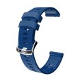thumbnail image 1 of Cateissary 10 colores correa de reloj de silicona correa de inteligente correa de silicona reemplazo para Garmin/HUAWEI/Samsung 20mm Relojes inteligentes azul oscuro, 1 of 6