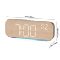 Large LED Digital Alarm Clock Multifunction Display With Date ...