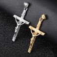 thumbnail image 2 of Hermah Jesus Cross Pendant Necklace for Men Women Box Chain, 2 of 5