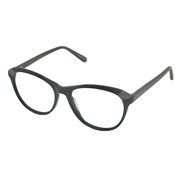 Elizabeth Arden Plastic Cateye Eyeglass Frames, Model 1254, Black, 53mm