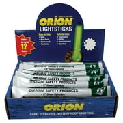 New 6" Lightsticks orion Safety Products 902 Display w/24 Green Lightsticks
