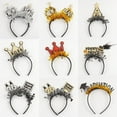 thumbnail image 6 of 2026 Celebration Headband New Year Party Headband Festive Holidays Hair Accessory For Festival, 6 of 9