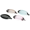 thumbnail image 1 of Unique Bargains 4 Pcs Pinces à Cheveux Banane Emboîtables Violet Bleu Noir Marron, 1 of 7