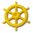 thumbnail image 4 of Eastern Jungle Gym Jumbo Bateau Roue Pirate Roue Deluxe Balançoire Accessoire pour Jeu en Bois, 4 of 8