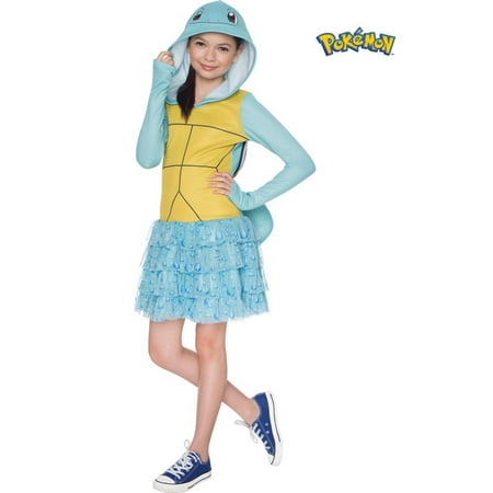 Pokemon Girls Squirtle Hooded Costume