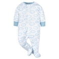 thumbnail image 2 of Onesies Brand Baby Boy or Girl Gender Neutral Cotton Sleep 'N Play Footed Pajamas, 4-Pack, 2 of 9