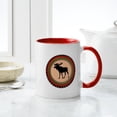 thumbnail image 4 of CafePress - MOOSE Mugs - 11 oz Ceramic Mug - Novelty Coffee Tea Cup, 4 of 4