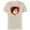 Natural, variant on Star Wars Han Solo Cartoon Heart - Short Sleeve Cotton T-Shirt for Adults - Customized-Black