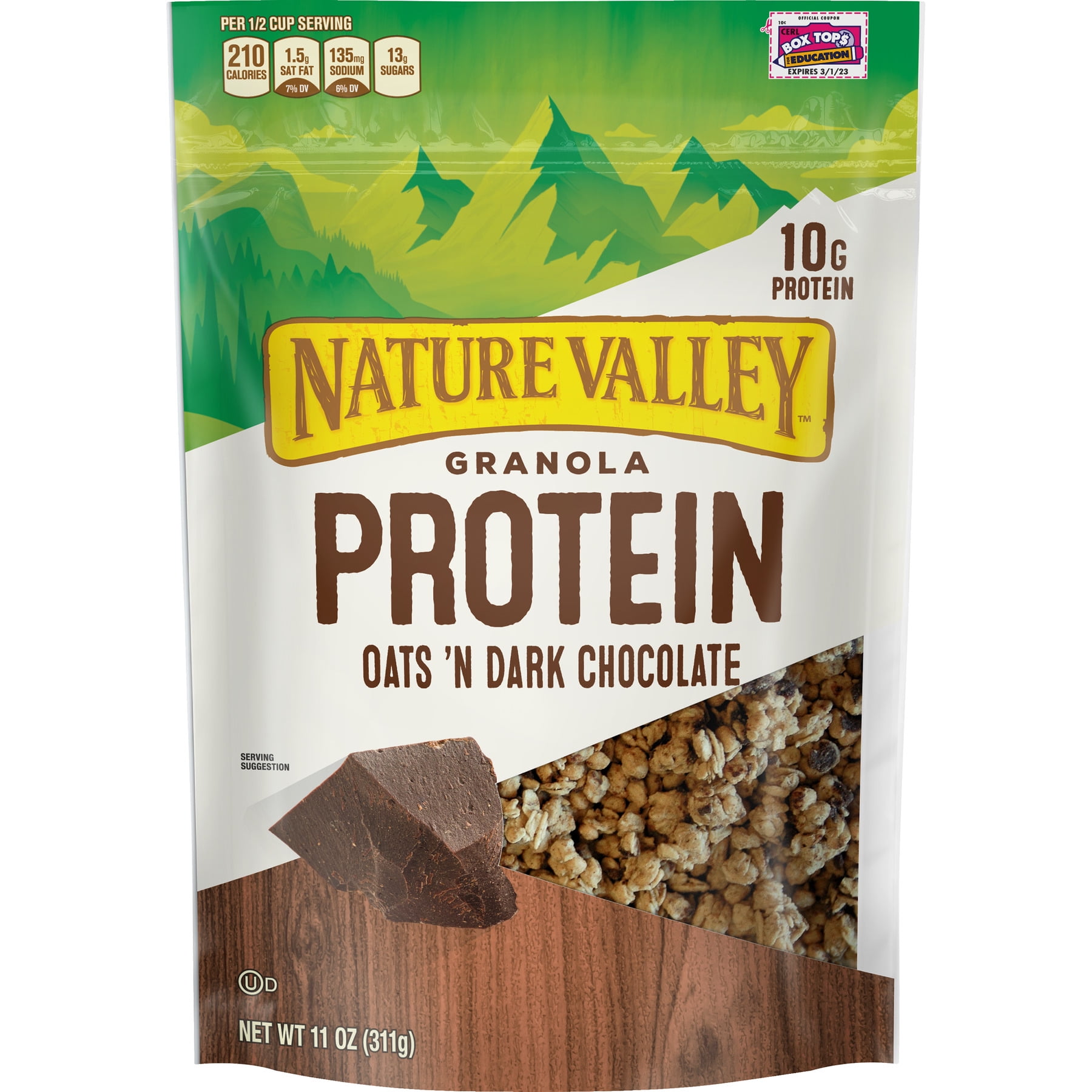 Nature Valley Granola Protein Oats N' Dark Chocolate Granola 11 oz