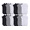 Assorted, variant on 6-12 Pairs Men's Comfort Cotton Basic Ankle Athletic or Casual Ankle Socks 10-13 (Black, 6 Pack)