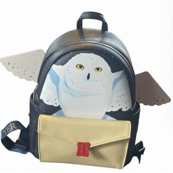 Universal Studios Harry Potter Waiting for My Letter Hedwig Backpack New W Tag