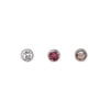 Body Jewelry Women's Lead Crystal Snapin Monroe Value Pack