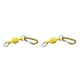 thumbnail image 1 of Broche de pesca Toystoory Hebilla de bloqueo fuerte y resistente Limon amarillo 2Conjunto, 1 of 6