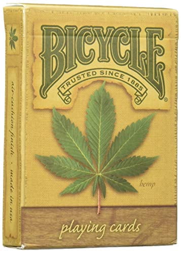 Hemp Deck Bicycle Playing Cards Poker Size USPCC Custom Limited Edition Sealed 