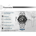 thumbnail image 4 of CURREN Men Quartz Watches Top Brand Analog Military male alloy Watches Men Sports army Watch Waterproof Relogio Masculino 8023, 4 of 5