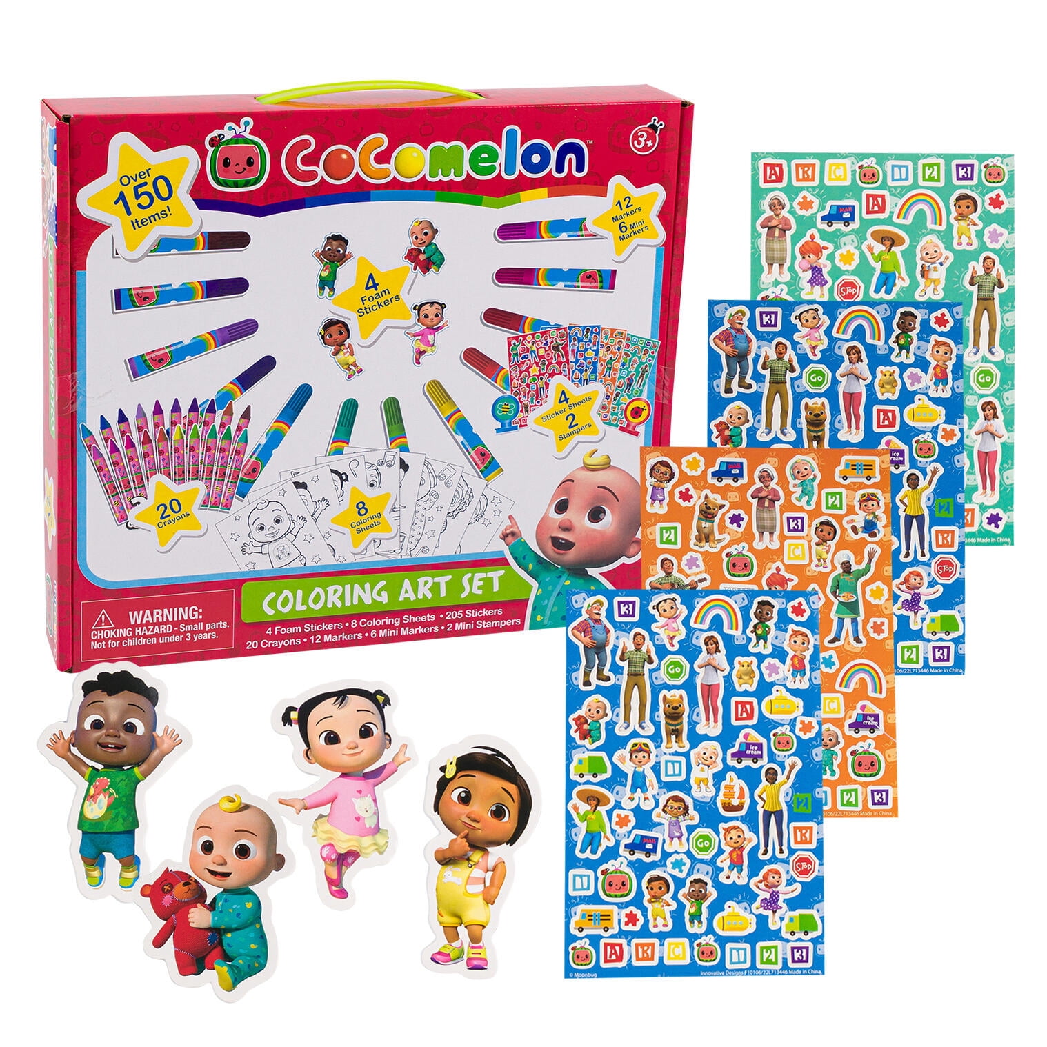 Cocomelon Coloring Art Set - Walmart.com
