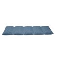 thumbnail image 2 of Nautical Floor Pillow Lounger Cover, Waves Ships Cartoon Nautical Sailboat Vacations Travel Pattern, Nap Mat Printed Fabric Case for 5 Pillows, 88" x 36", Petrol Blue Jade Green, by Ambesonne, 2 of 5