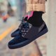 thumbnail image 4 of WEUVEB 1Par Calcetines Largos Negros Para Mujer Aptos Para Running Y Senderismo Con De, 4 of 6