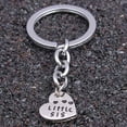 thumbnail image 2 of UDIYO 3Pcs/Set Love Heart Big Middle Little Sisters Charm Keychain Key Ring Gifts, 2 of 4