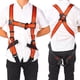 thumbnail image 4 of Arnés de escalada ajustable de poliéster de alta resistencia, cinturón de seguridad de cuerpo completo para trabajo aéreo de escalada en roca al aire libre, 4 of 14