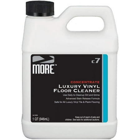 MORE Luxury Floor Cleaner - Water-Based Surface Care Concentrate - For Kitchen and Bathroom Floors - Daily No-Rinse Cleaner - Unscented - pH Neutral - 32oz