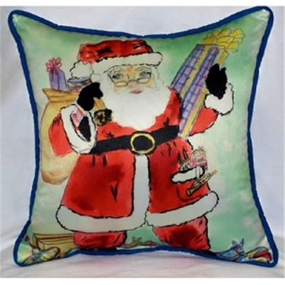 Santa Throw Pillow, 18 x 18 in.